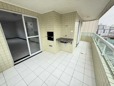 Apartamento com 2 Quartos para alugar, 86m² no Guilhermina, Praia Grande