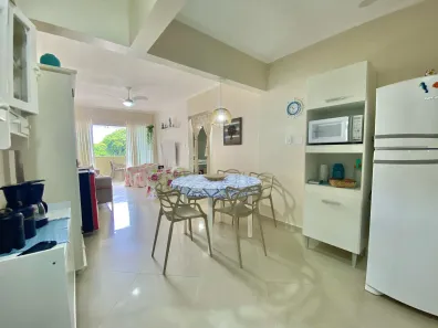 Apartamento com 2 Quartos para alugar, 75m² no Pitangueiras, Guarujá