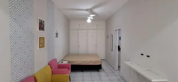 Apartamento com 1 Quarto à venda, 44m² no Centro, São Vicente