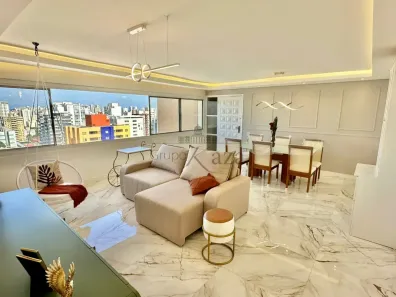Apartamento com 3 Quartos para alugar, 129m² no Vila Adyana, São José dos Campos