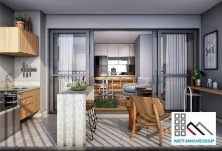 Apartamento com 3 Quartos à venda, 77m² no Santo Amaro, São Paulo