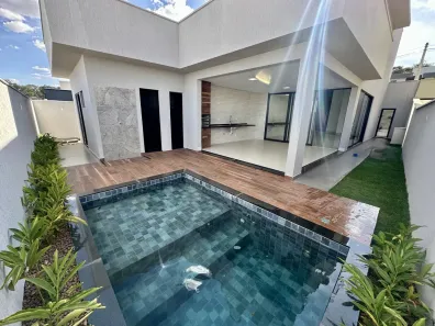 Casa de Condomínio com 3 Quartos à venda, 202m² no Jardins Nápoles, Senador Canedo