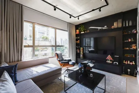 Apartamento com 1 Quarto à venda, 76m² no Jardim Fonte do Morumbi, São Paulo