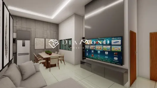 Casa com 3 Quartos à venda, 156m² no Cidade Jardim, Uberlândia