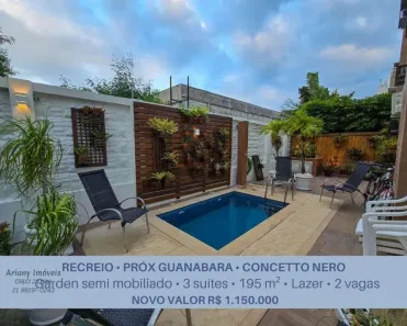 Apartamento com 3 Quartos à venda, 195m² no Recreio dos Bandeirantes, Rio de Janeiro