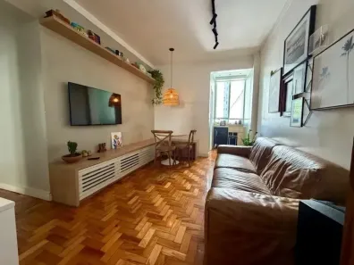 Apartamento com 2 Quartos à venda, 61m² no Laranjeiras, Rio de Janeiro