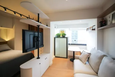 Apartamento com 1 Quarto para alugar, 28m² no Vila Olímpia, São Paulo