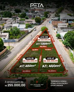 Lote/Terreno à venda, 2m² no Pintolândia, Boa Vista