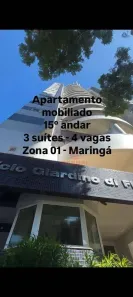 Apartamento com 3 Quartos à venda, 213m² no Zona 01, Maringá