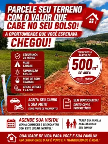 Lote/Terreno à venda, 500m² no Altos de Caucaia (Caucaia do Alto), Cotia