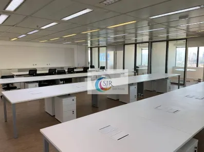 Sala Comercial para alugar, 295m² no Cidade Monções, São Paulo