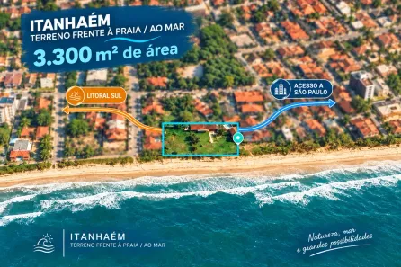 Lote/Terreno à venda, 3394m² no Centro, Itanhaém