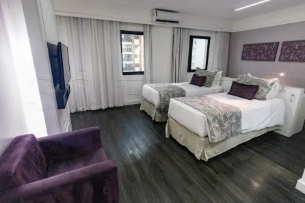 Flat com 1 Quarto para alugar, 33m² no Moema, São Paulo