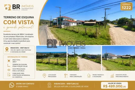 Lote/Terreno à venda, 388m² no Vila Esperanca, Imbituba
