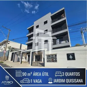 Apartamento com 3 Quartos à venda, 90m² no Jardim Quisisana, Poços de Caldas