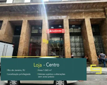 Ponto Comercial para alugar, 1065m² no Centro, Rio de Janeiro