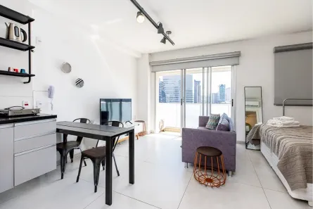 Apartamento com 1 Quarto à venda, 33m² no Santo Amaro, São Paulo