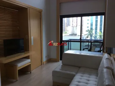 Flat com 1 Quarto para alugar, 42m² no Moema, São Paulo