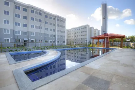 Apartamento com 2 Quartos para alugar, 45m² no Boa União (Abrantes), Camaçari