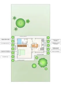 Casa com 1 Quarto à venda, 32m² no Jardim do Bosque, Potirendaba