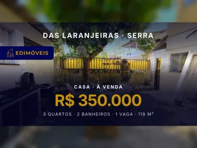 Casa com 3 Quartos à venda, 119m² no das Laranjeiras, Serra