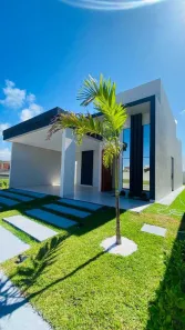 Casa de Condomínio com 3 Quartos à venda, 130m² no Zona de Expansão (Olhos D'Agua), Barra dos Coqueiros