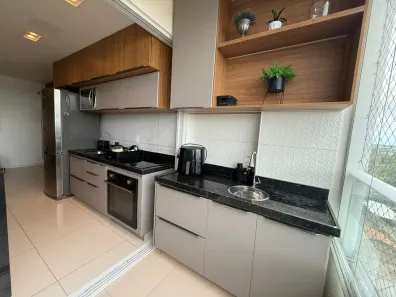Apartamento com 3 Quartos para alugar, 78m² no Parque Havai, Eusébio