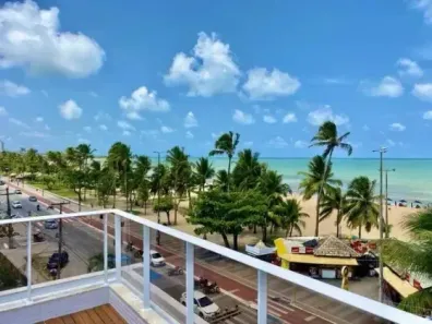 Apartamento com 2 Quartos para alugar, 50m² no Cabo Branco, João Pessoa