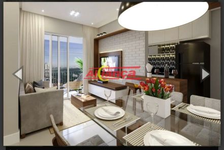 Apartamento com 2 Quartos à venda, 50m² no Vila Sorocabana, Guarulhos