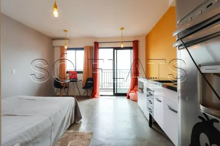 Flat com 1 Quarto à venda, 32m² no Indianópolis, São Paulo