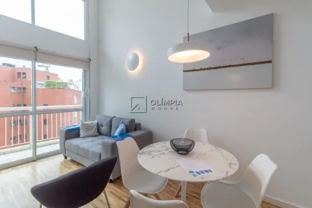 Apartamento com 1 Quarto para alugar, 104m² no Vila Nova Conceição, São Paulo
