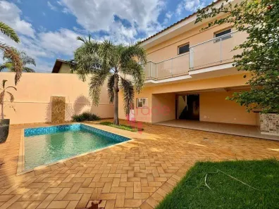 Casa de Condomínio com 4 Quartos para venda ou aluguel, 278m² no Bonfim Paulista, Ribeirão Preto