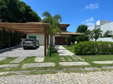 Casa de Condomínio com 4 Quartos à venda, 450m² no Busca Vida (Abrantes), Camaçari