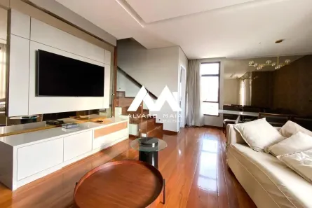 Apartamento com 3 Quartos para alugar, 115m² no Carmo, Belo Horizonte
