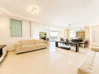 Apartamento com 3 Quartos para alugar, 125m² no Brooklin Paulista, São Paulo
