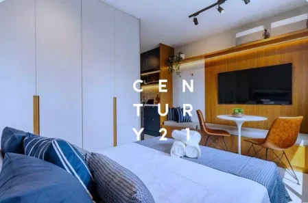 Apartamento com 1 Quarto para alugar, 27m² no Vila Olímpia, São Paulo