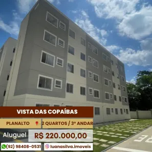 Apartamento com 2 Quartos à venda, 3840m² no Planalto, Manaus