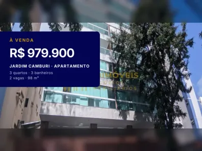 Apartamento com 3 Quartos à venda, 98m² no Jardim Camburi, Vitória
