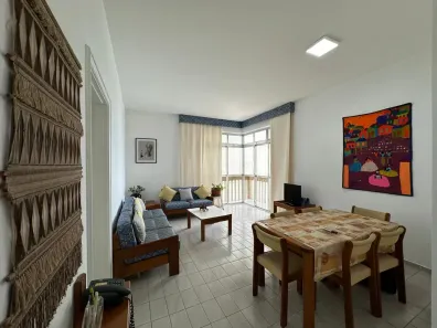 Apartamento com 3 Quartos para venda ou aluguel, 100m² no Pitangueiras, Guarujá