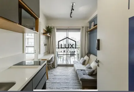 Apartamento com 1 Quarto para alugar, 25m² no Vila Nova Conceição, São Paulo