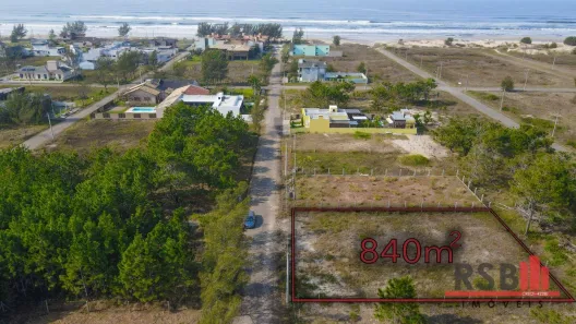 Lote/Terreno à venda, 840m² no Balneário Rosa do Mar, Passo de Torres