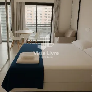 Apartamento com 1 Quarto à venda, 26m² no Cerqueira César, São Paulo