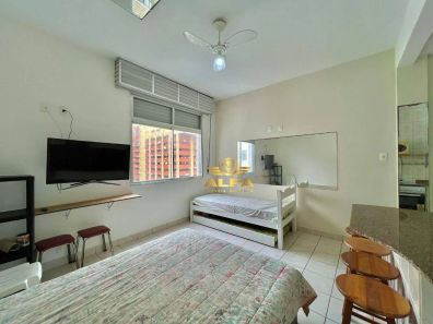 Kitnet com 1 Quarto à venda, 35m² no Pitangueiras, Guarujá