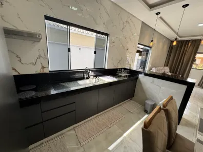 Casa de Condomínio com 3 Quartos para alugar, 75m² no Jardim Decolores, Trindade