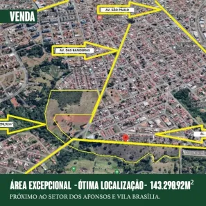 Lote/Terreno à venda, 143291m² no Jardim Maria Inês, Aparecida de Goiânia