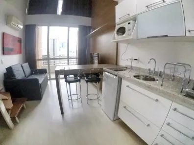 Flat com 1 Quarto para alugar, 40m² no Cidade Monções, São Paulo