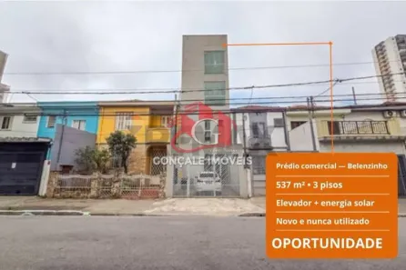 Imóvel Comercial à venda, 537m² no Belenzinho, São Paulo