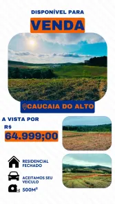Lote/Terreno à venda, 500m² no dos Mendes (Caucaia do Alto), Cotia