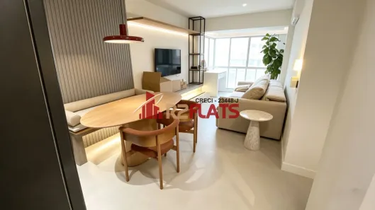 Flat com 1 Quarto à venda, 43m² no Vila Nova Conceição, São Paulo