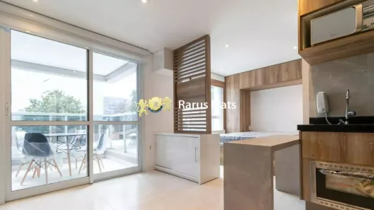Flat com 1 Quarto para alugar, 30m² no Pinheiros, São Paulo